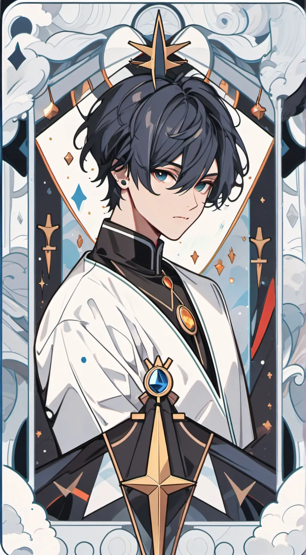 ai character: orlan  background