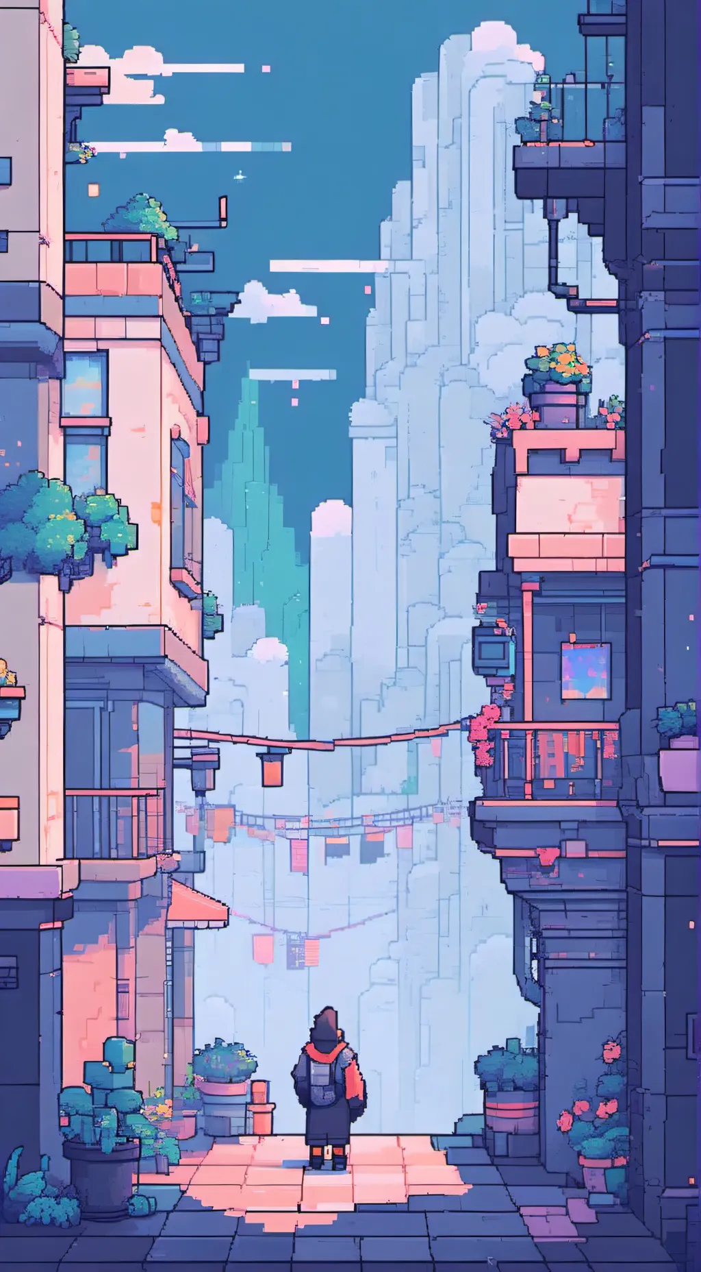 ai character: SMILING CRITTERS! background