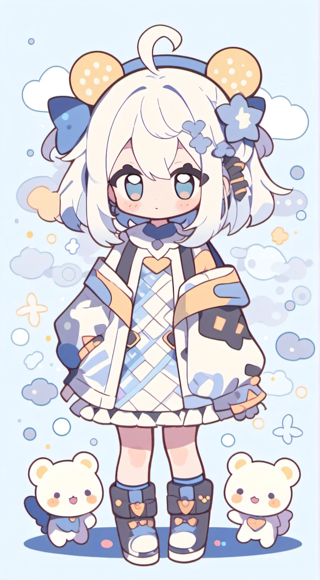 ai character: Polar Junior  background