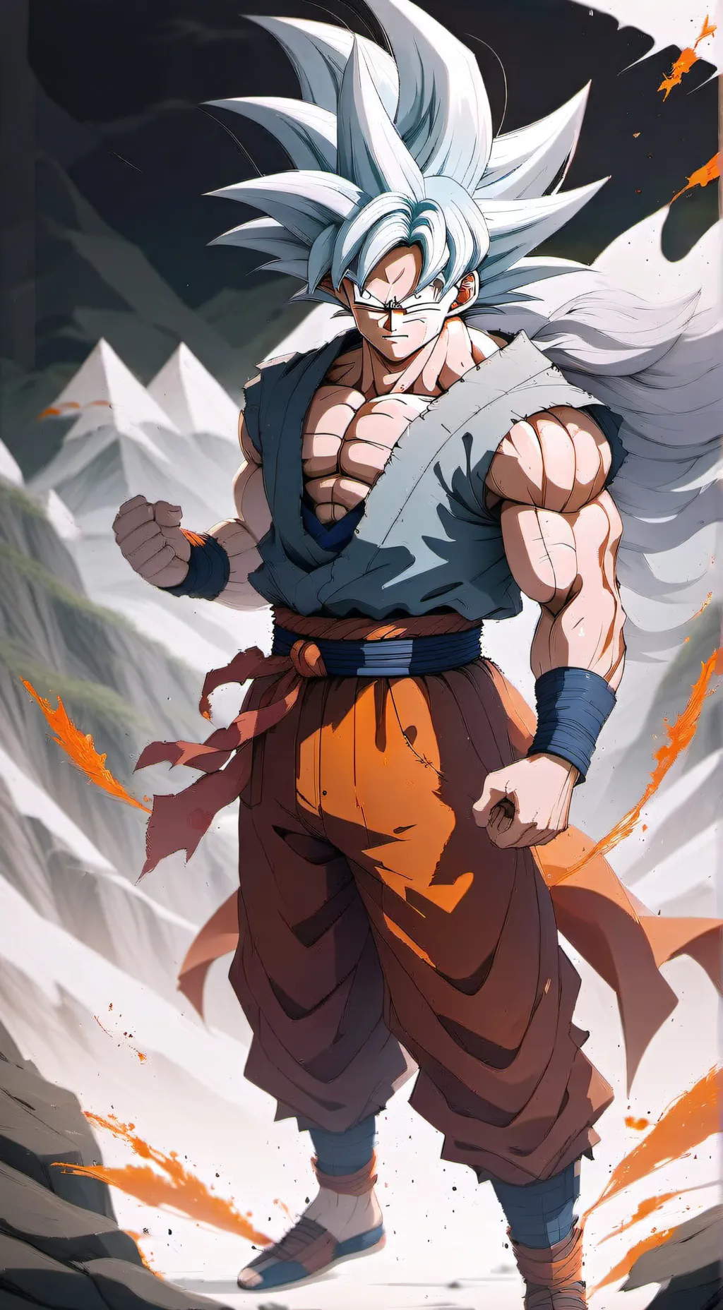 ai character: goku background