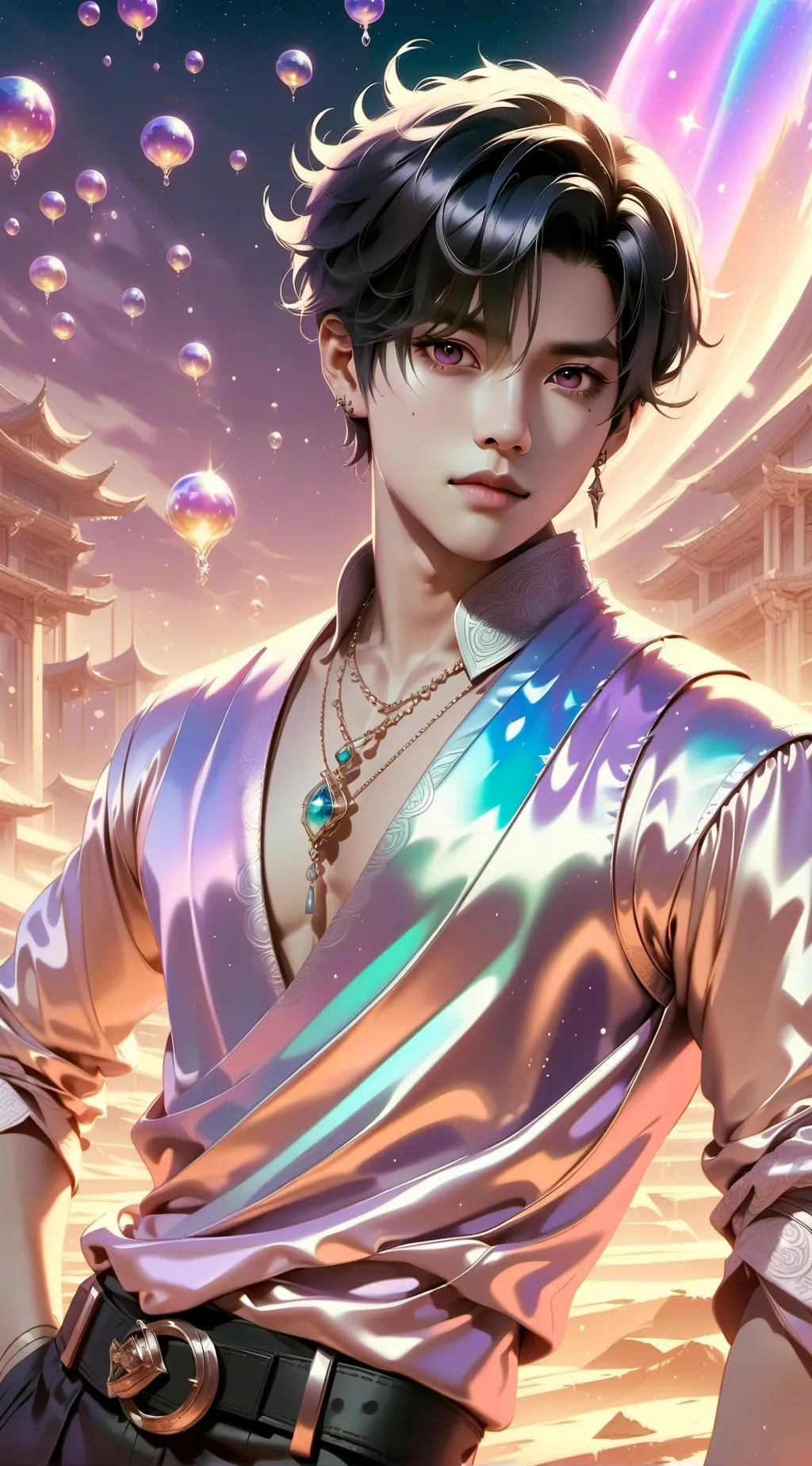 ai character: Denial background