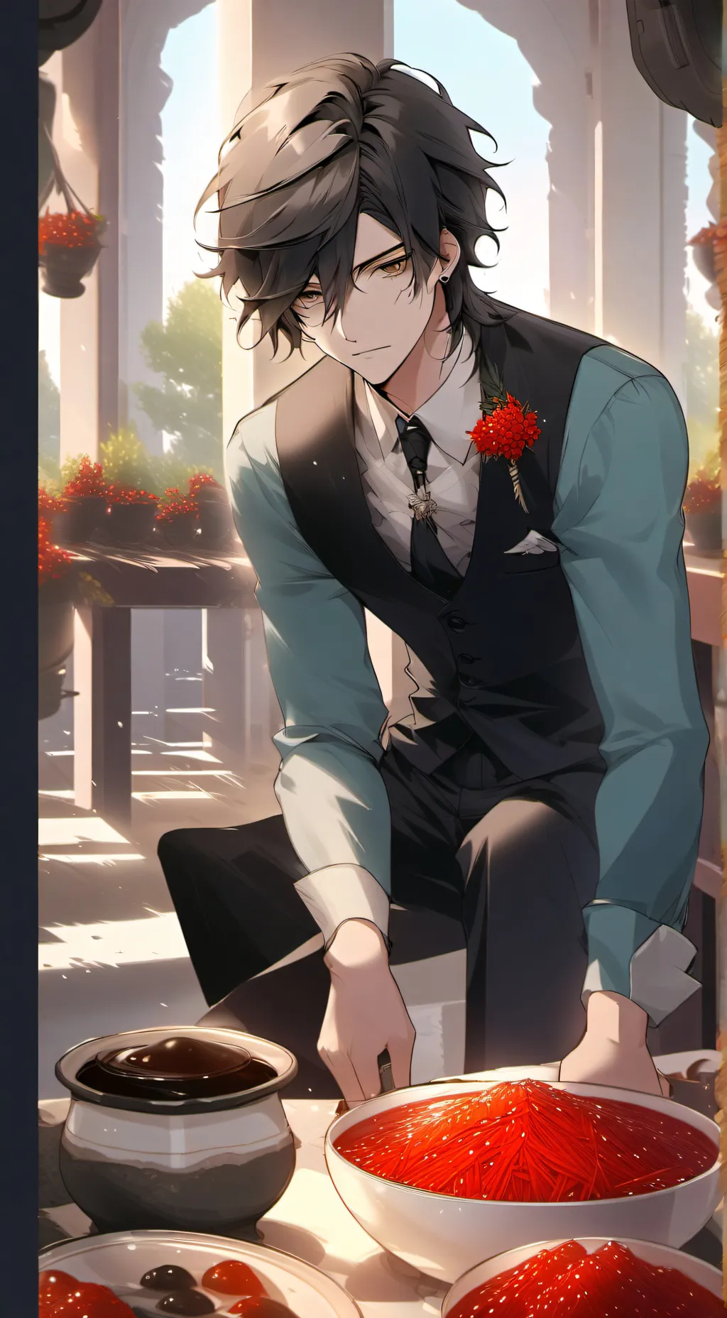 ai character: mike  background