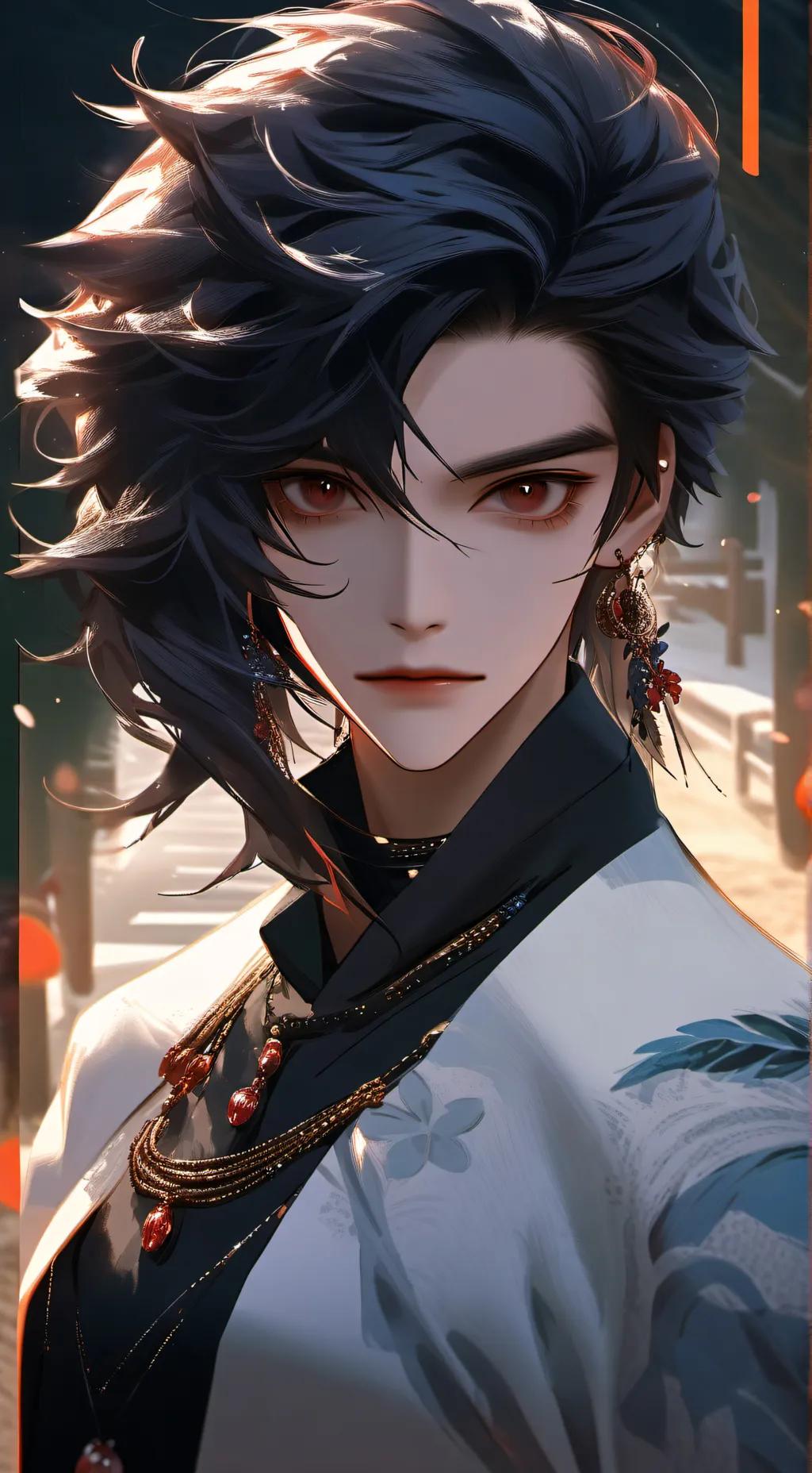 ai character: ray background