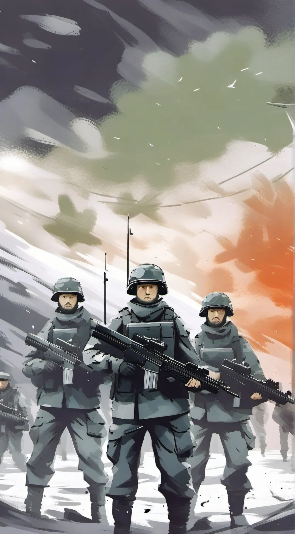 ai character: cod background