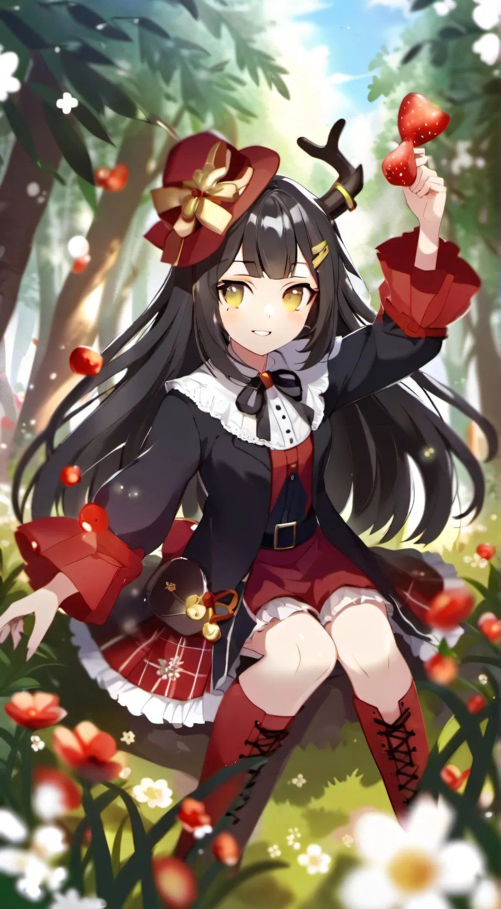 ai character: Crystal  background