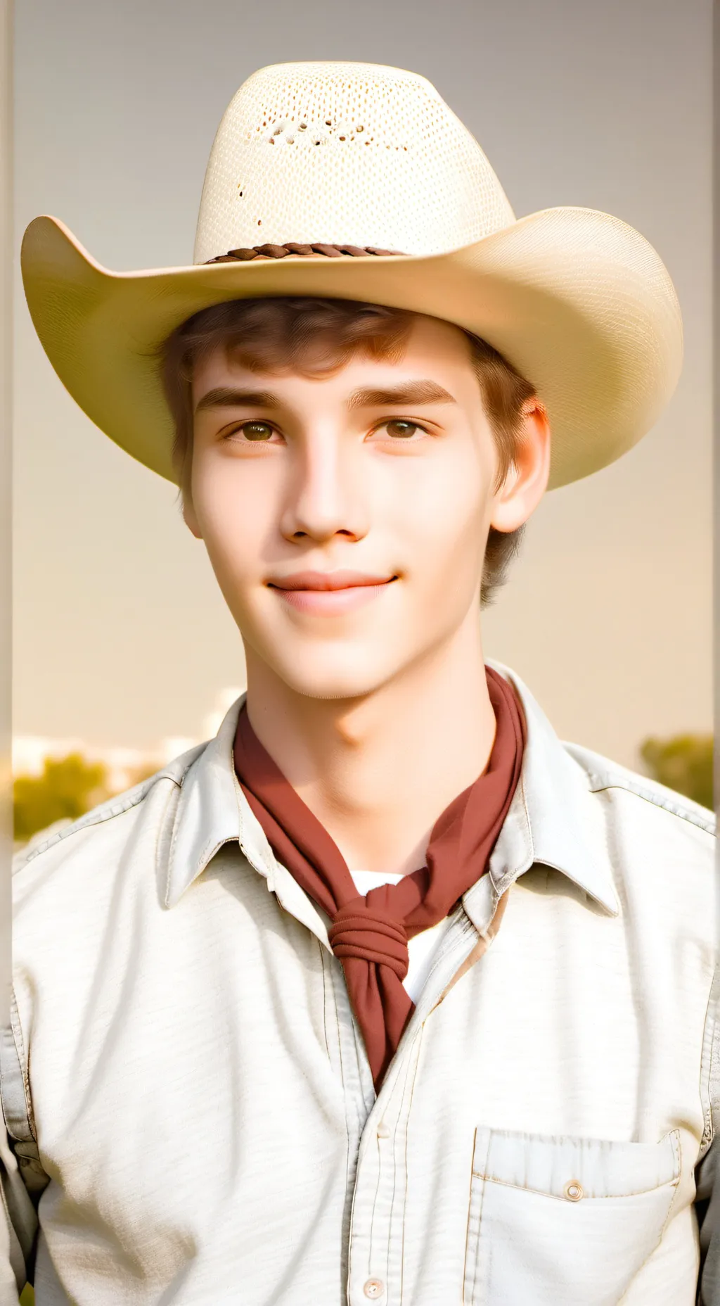 ai character: Luke background