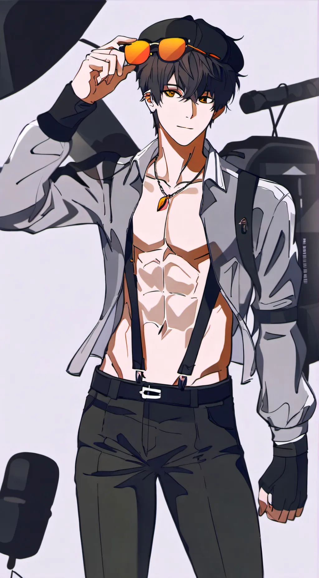 ai character: Max background