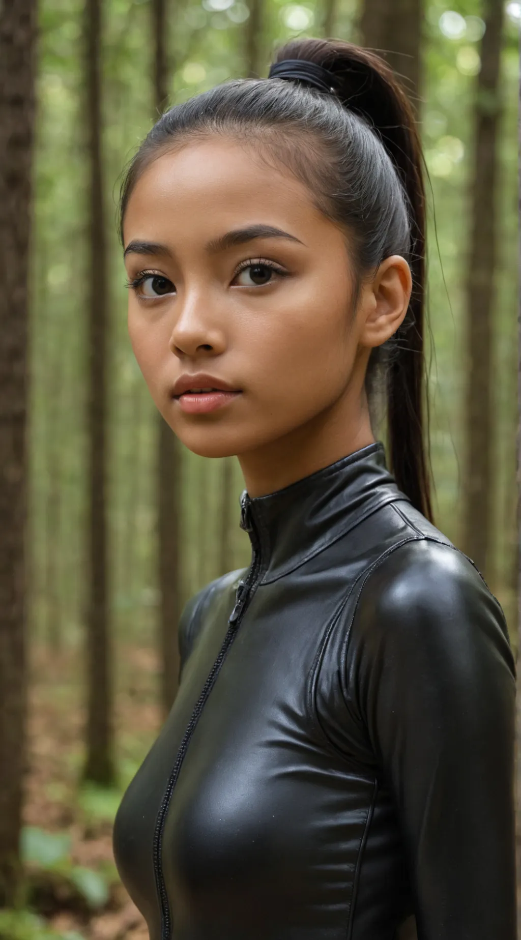 ai character: Шпионка background