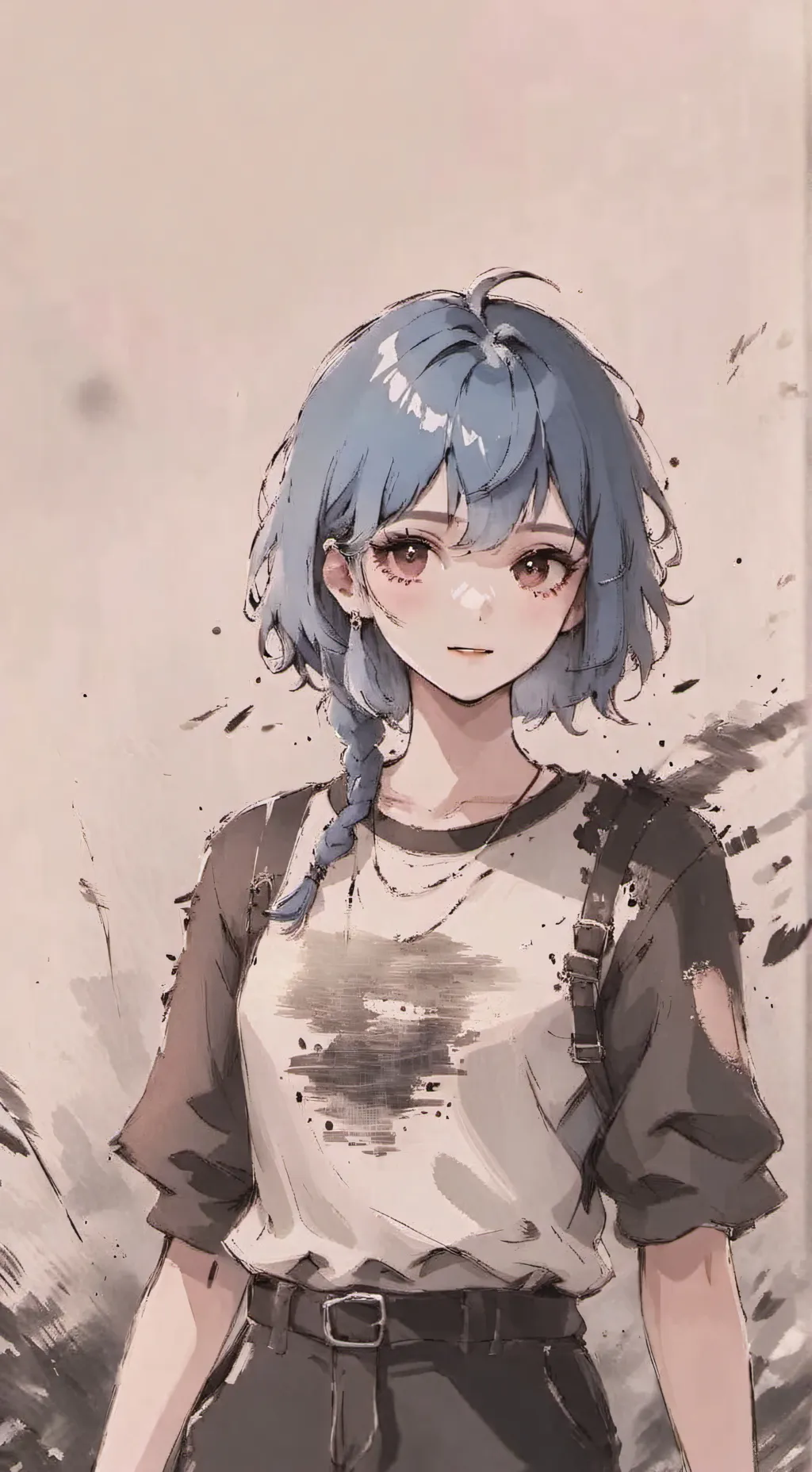 ai character: Hope X PJO background