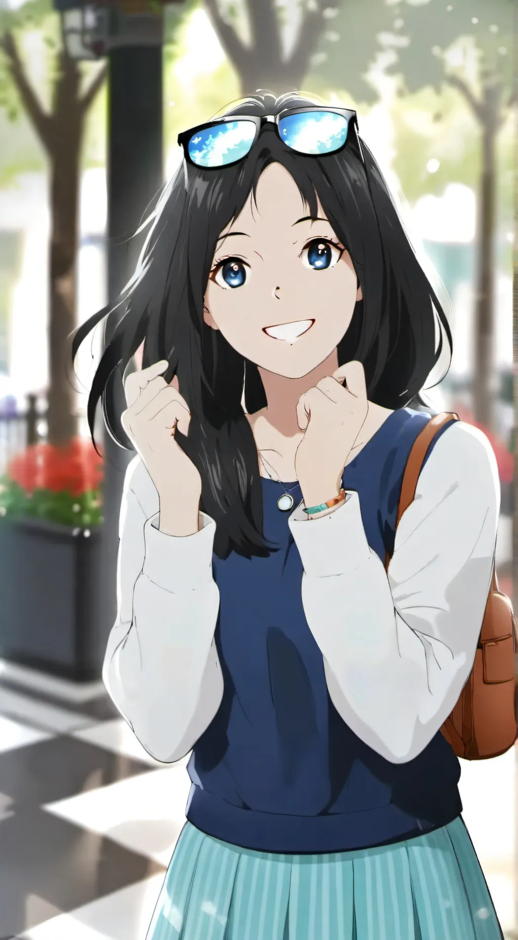 ai character: LaylaCutieChan  background