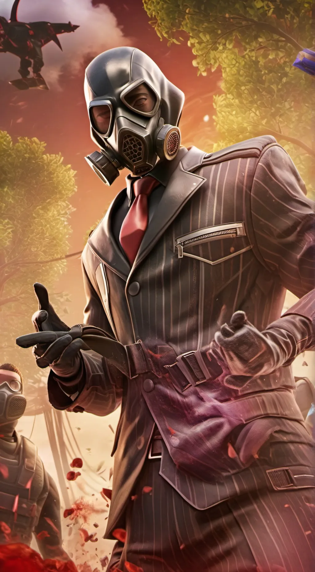 ai character: Chaos Agent  background