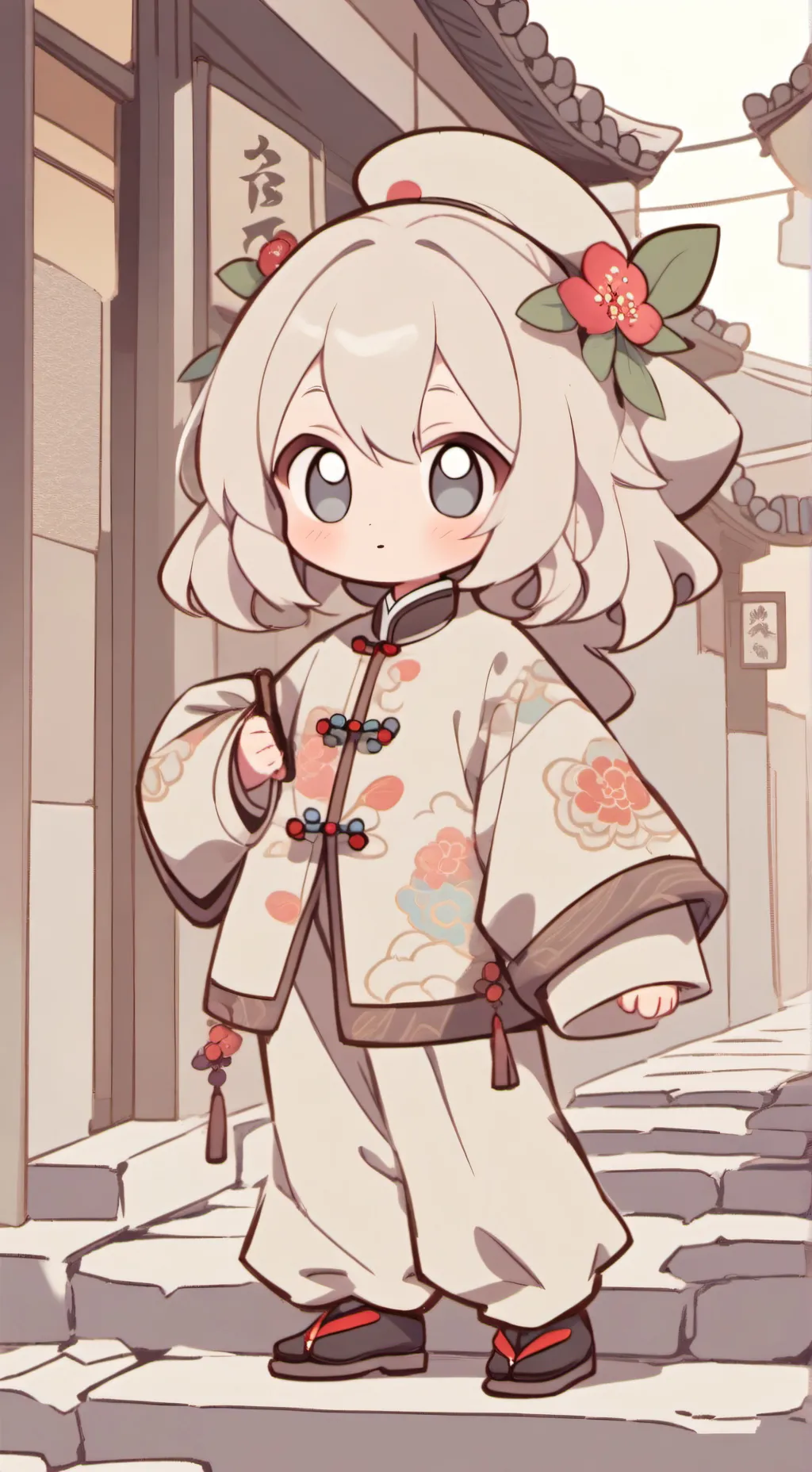 ai character: ¡NICOLE! background