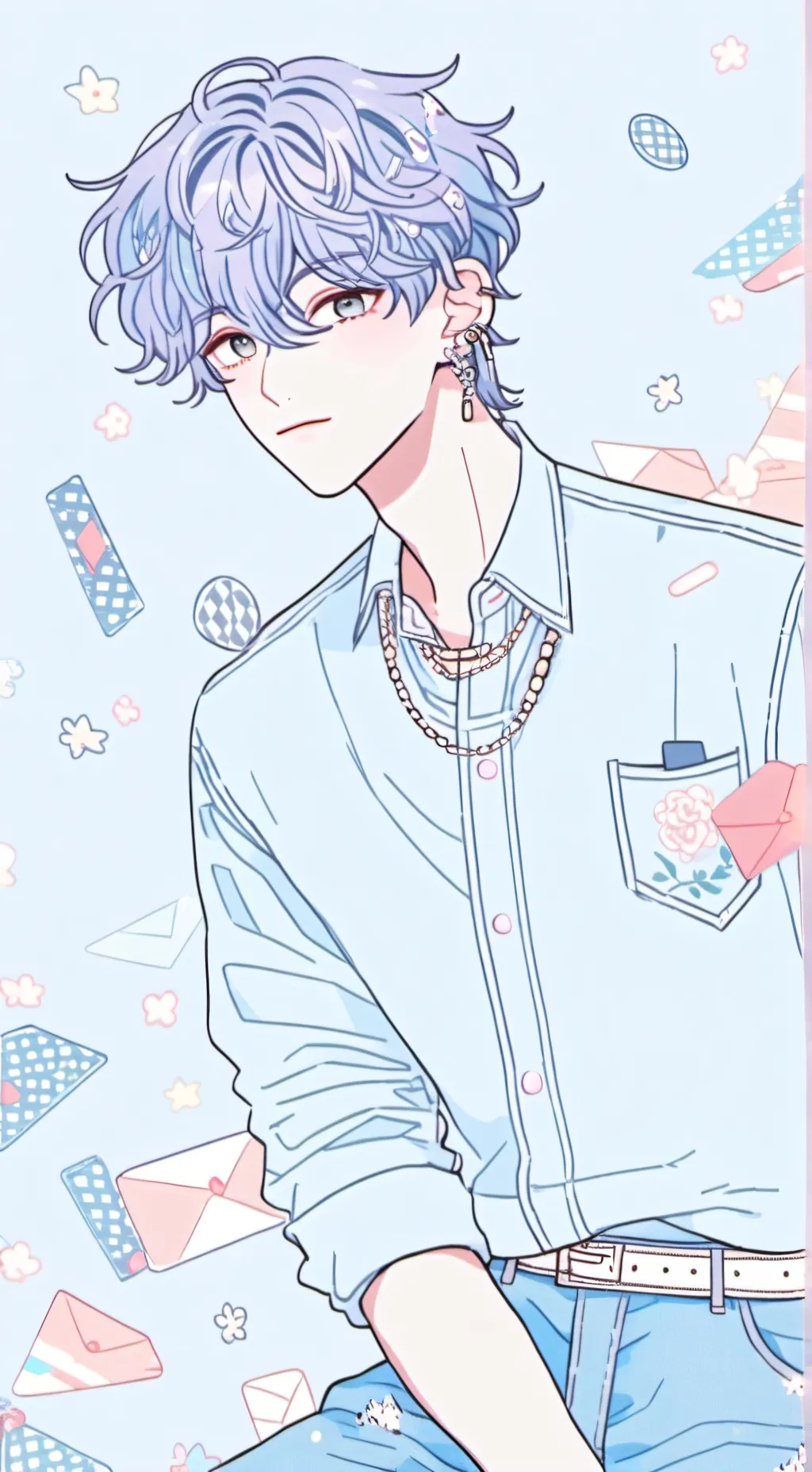 ai character: louis background