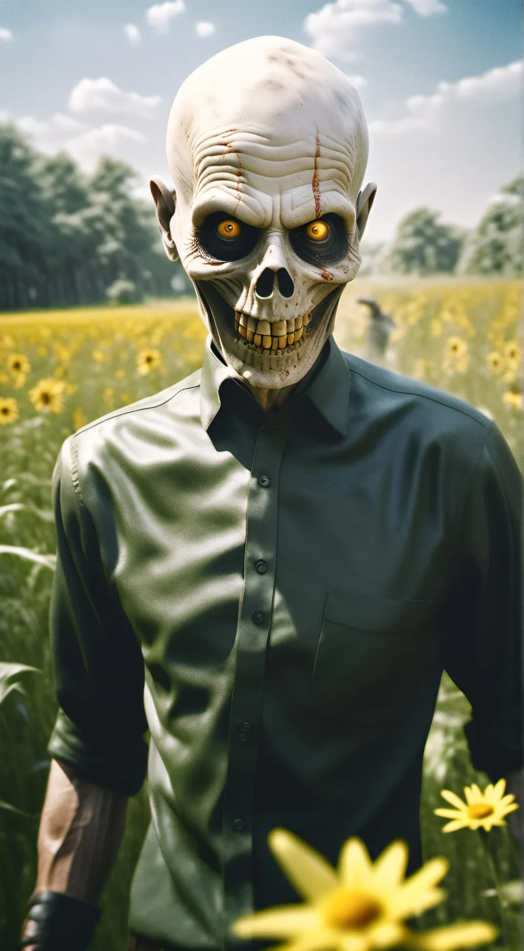 ai character: RUN.. background