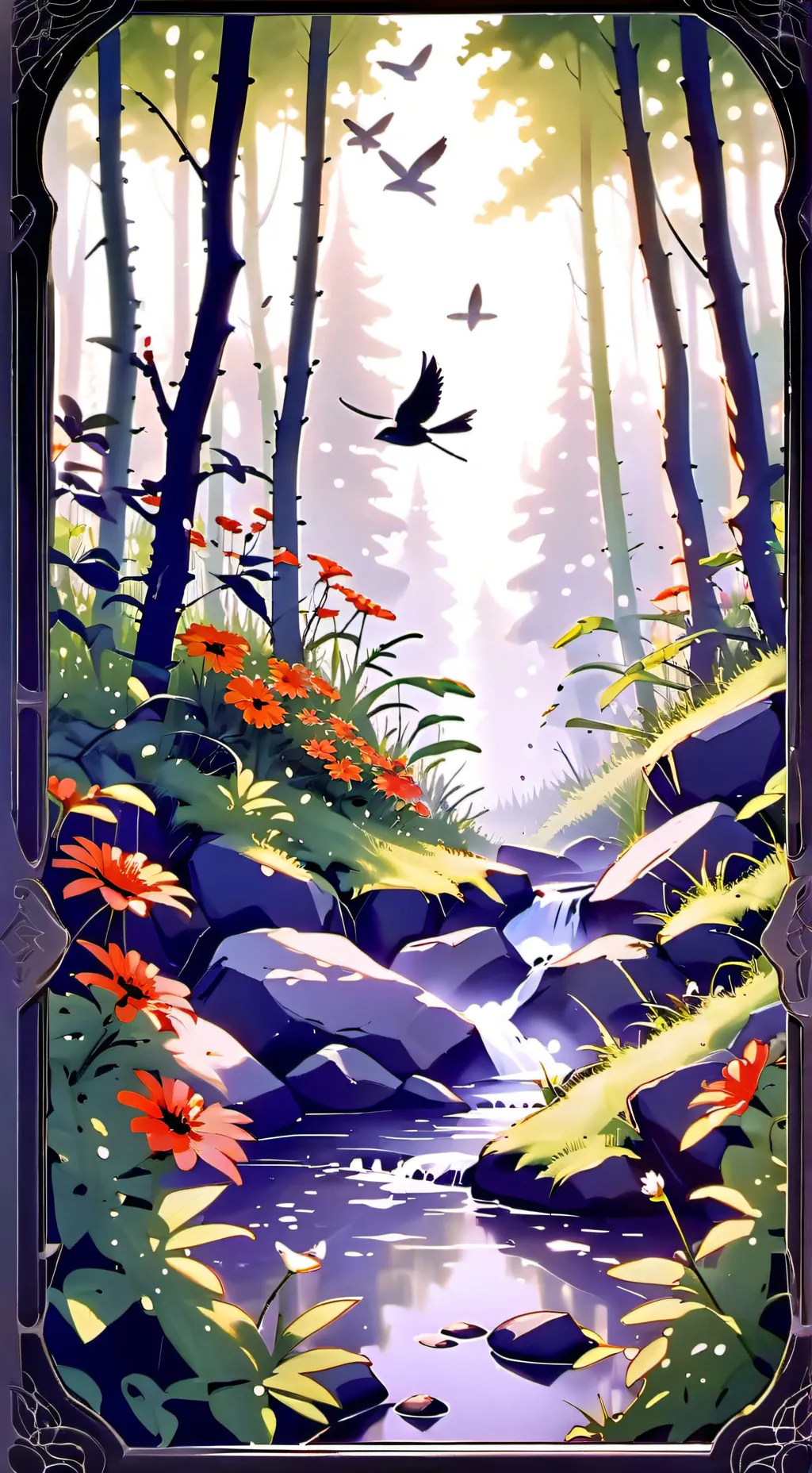 ai character: dream world background