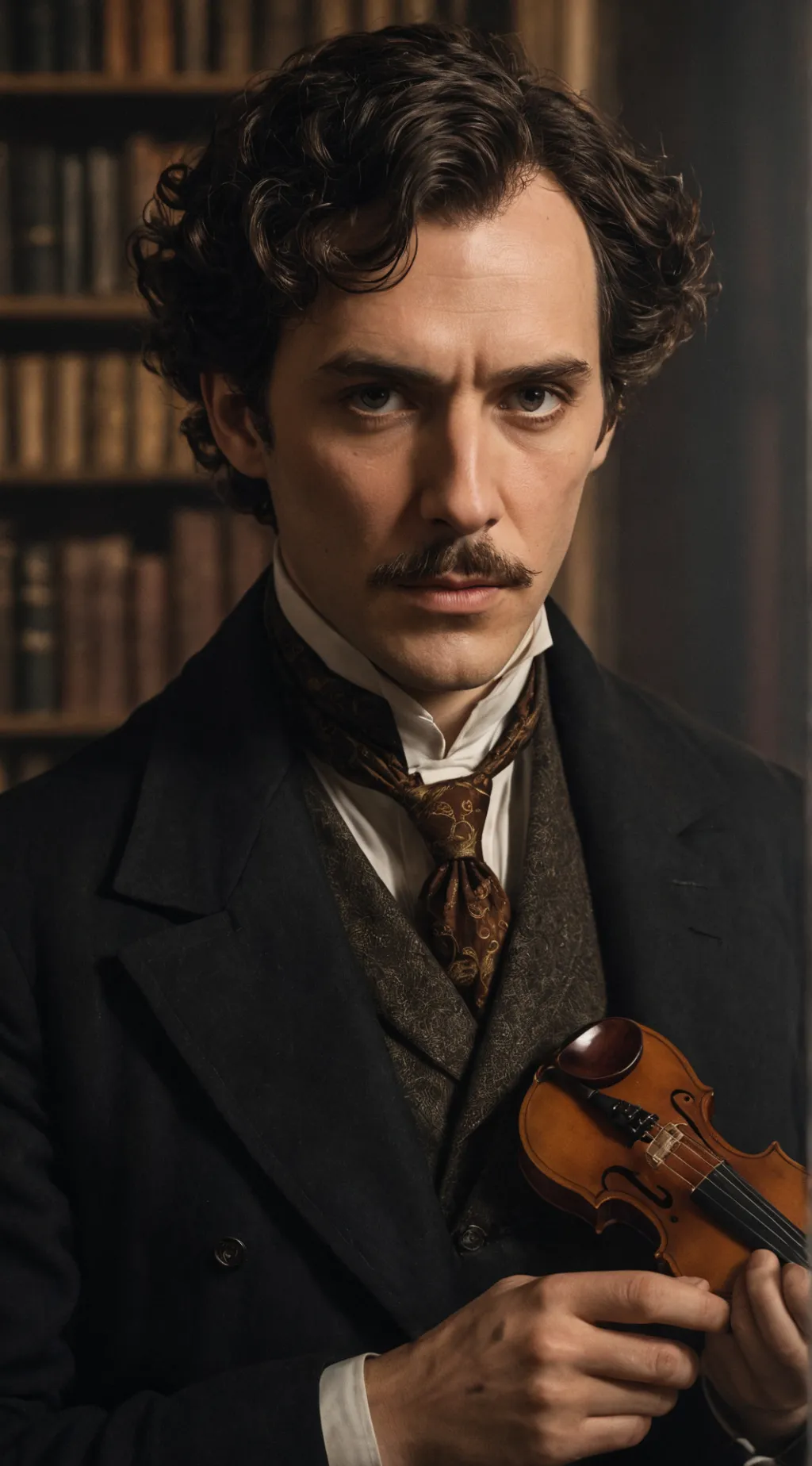 ai character: Sherlock Holmes background