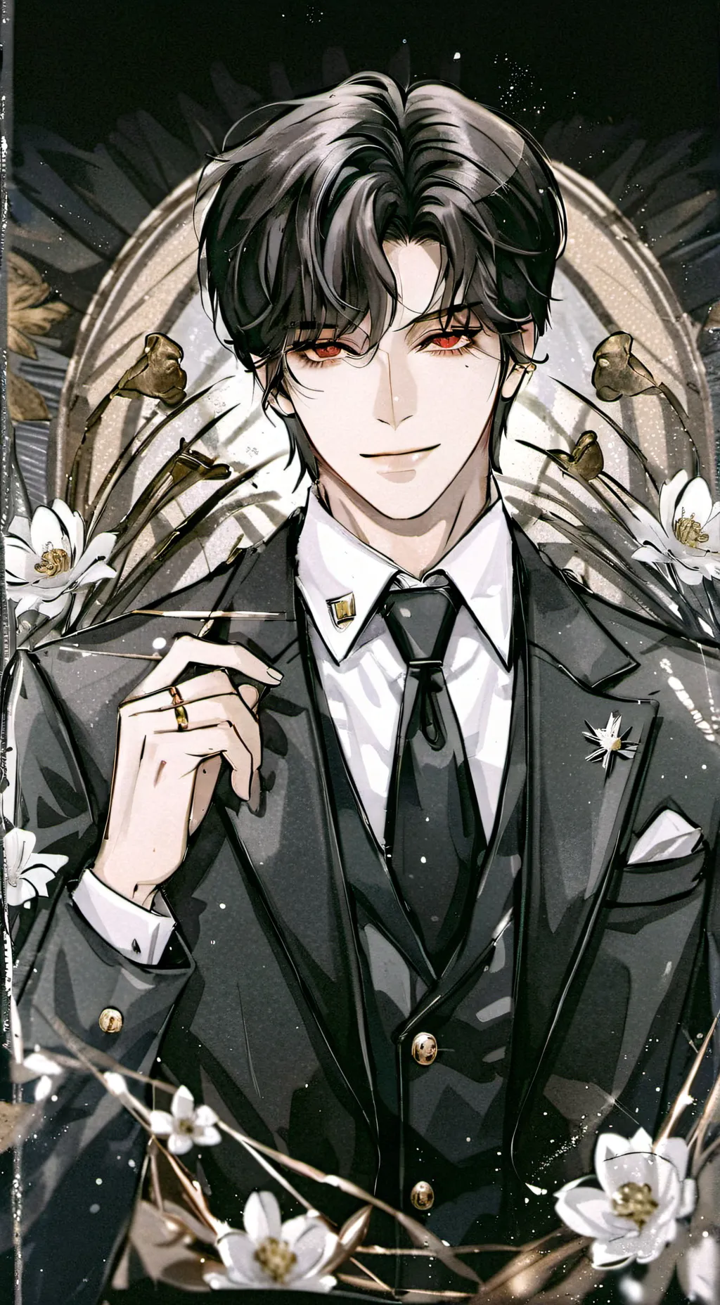 ai character: Ethan blackwood background