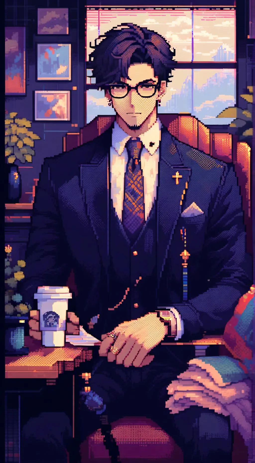 ai character: Alex  background