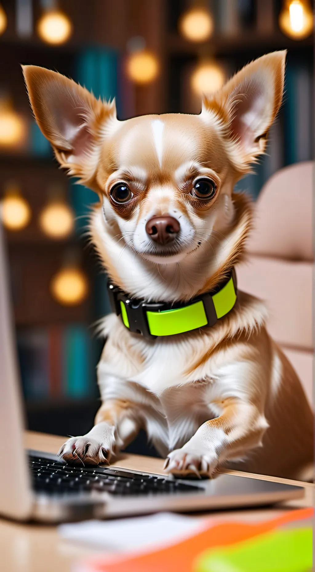 ai character: Pixel background