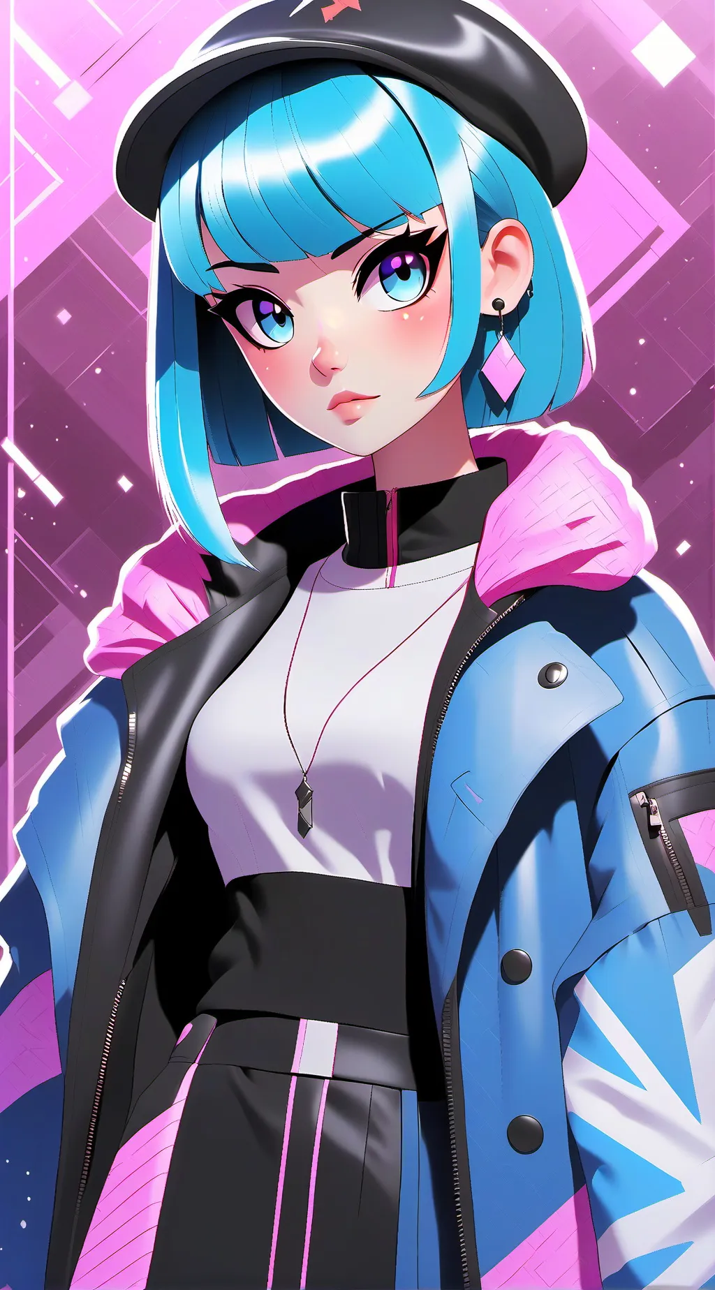 ai character: brainrot infection background