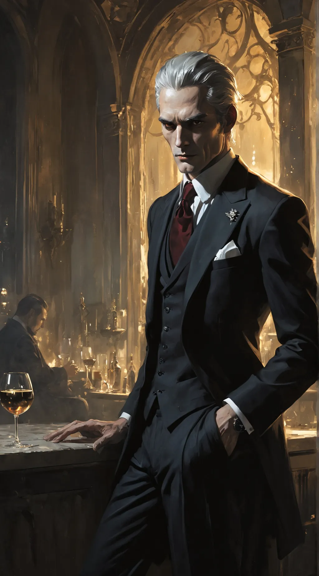 ai character: James  background