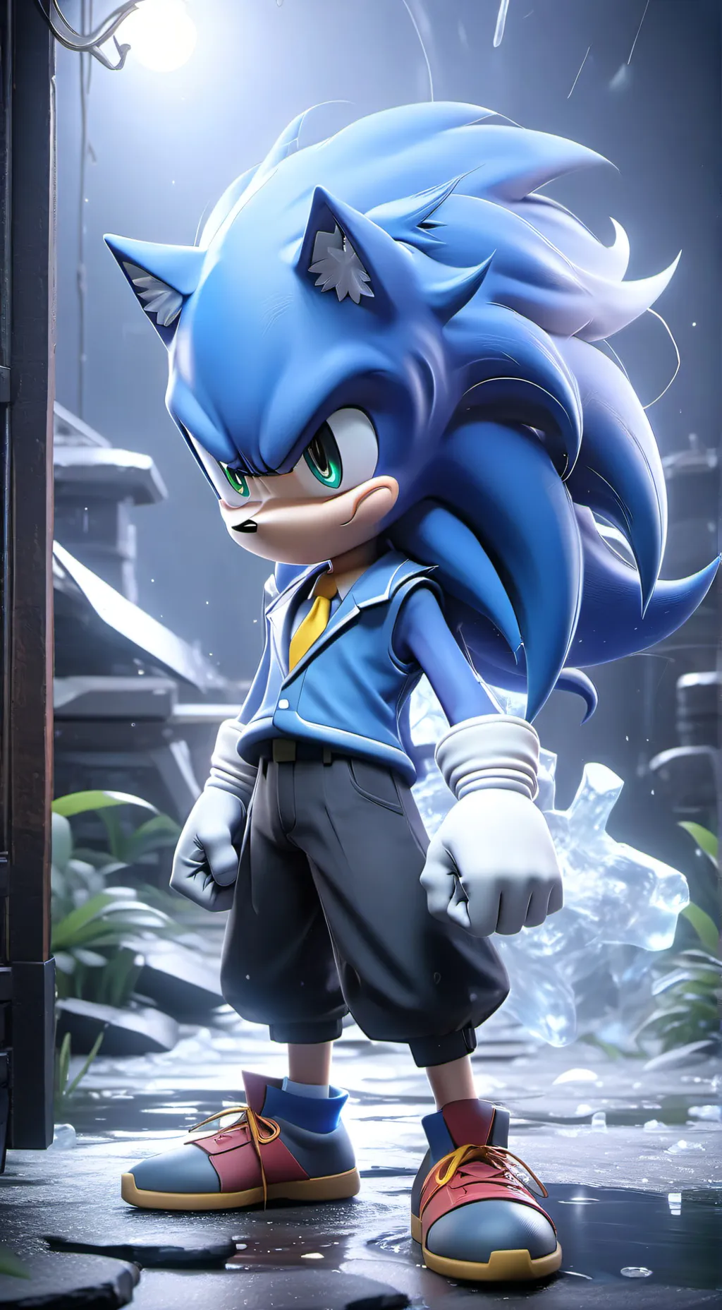 ai character: Team Movie Fight background