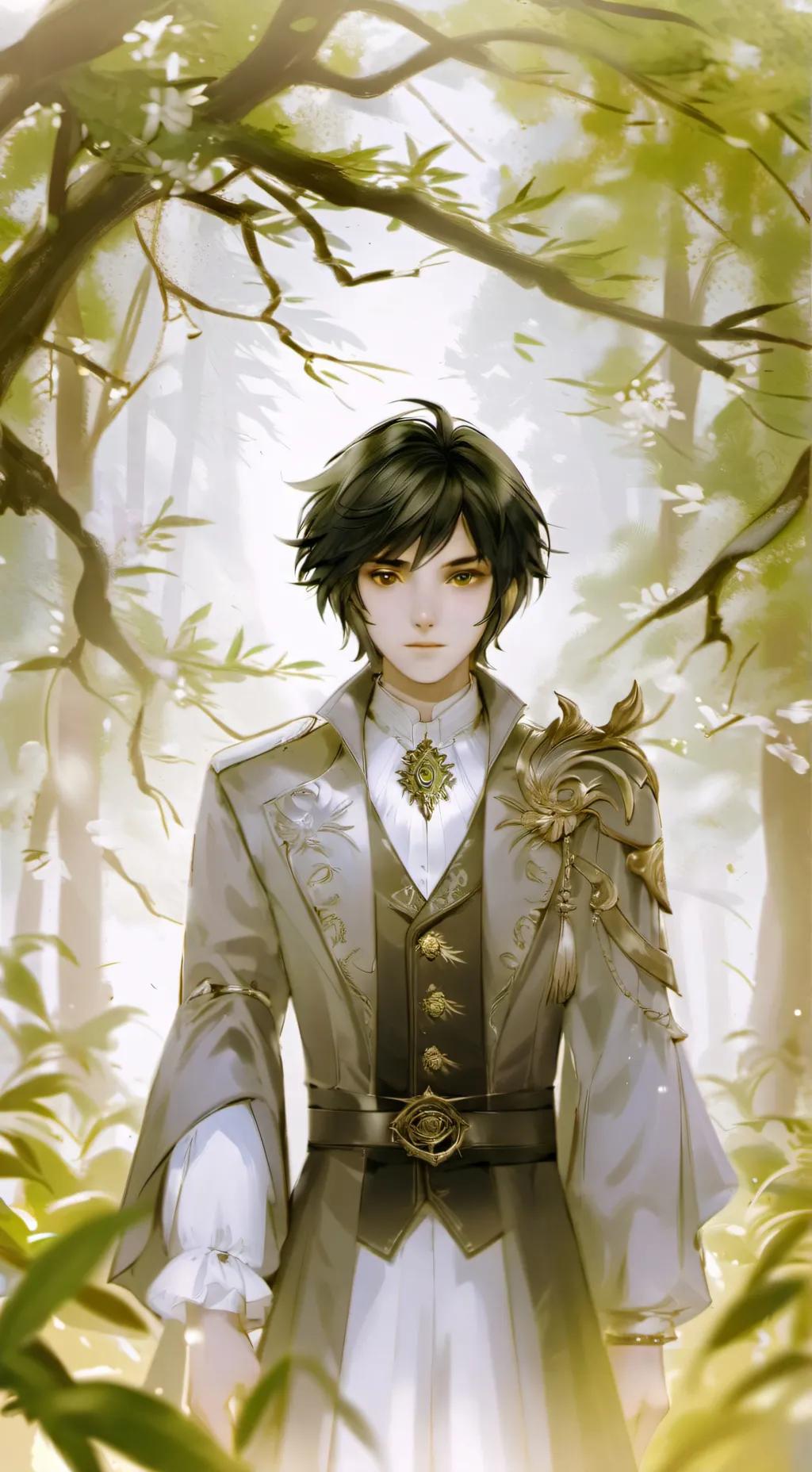 ai character: Arcadia background