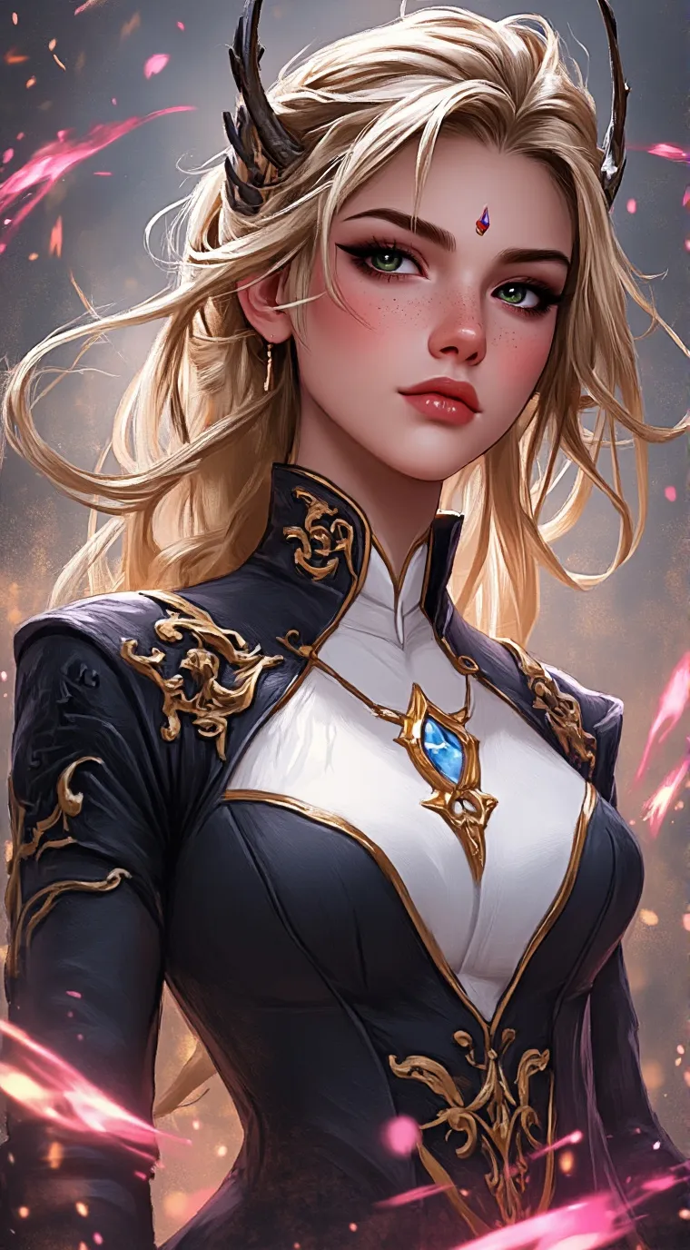 ai character: Hermiona królewna background