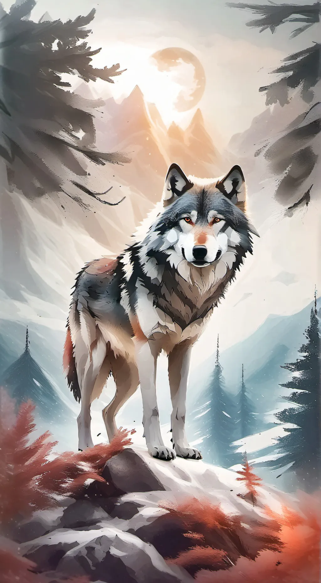 ai character: Ember background