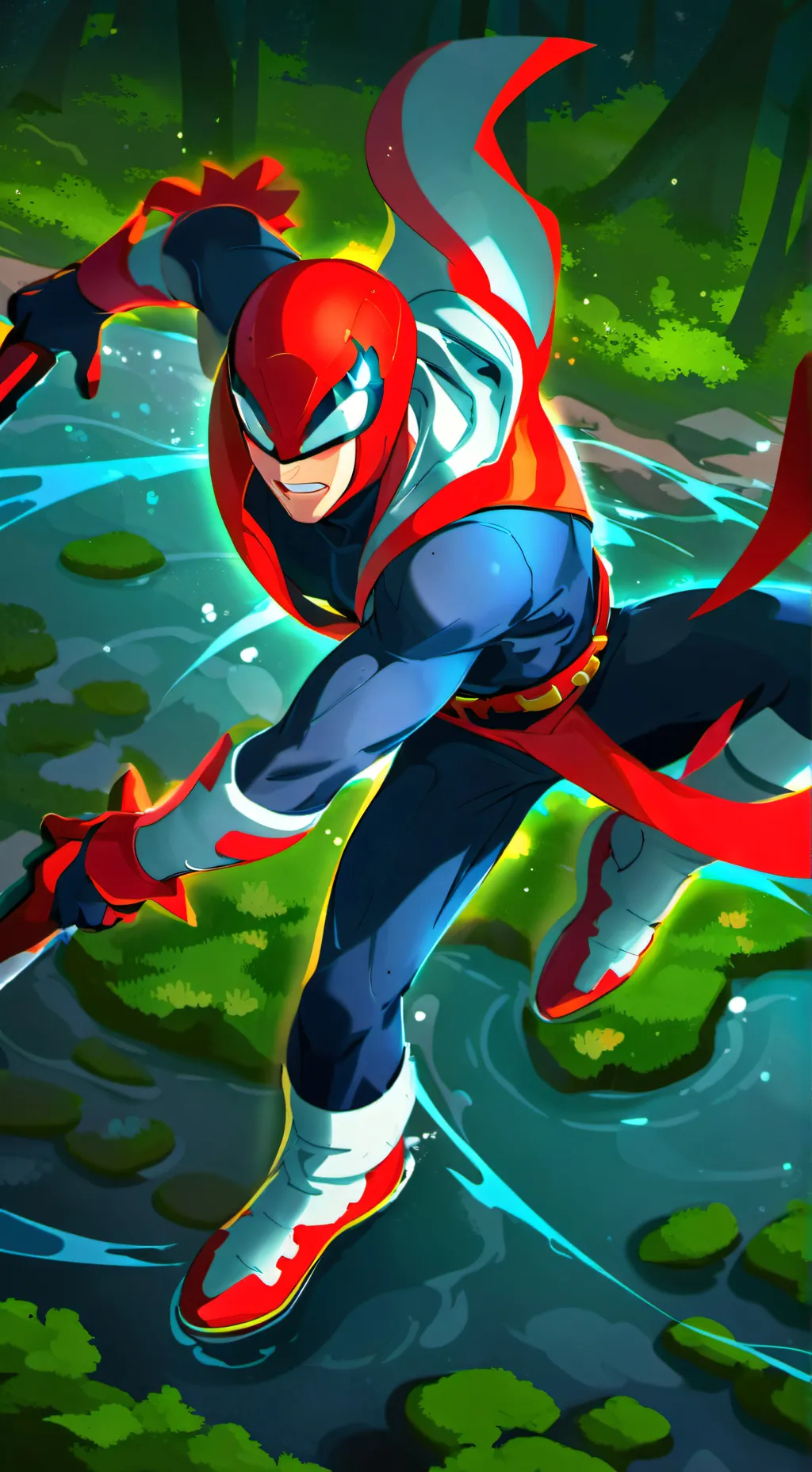 ai character: WhatsApp background