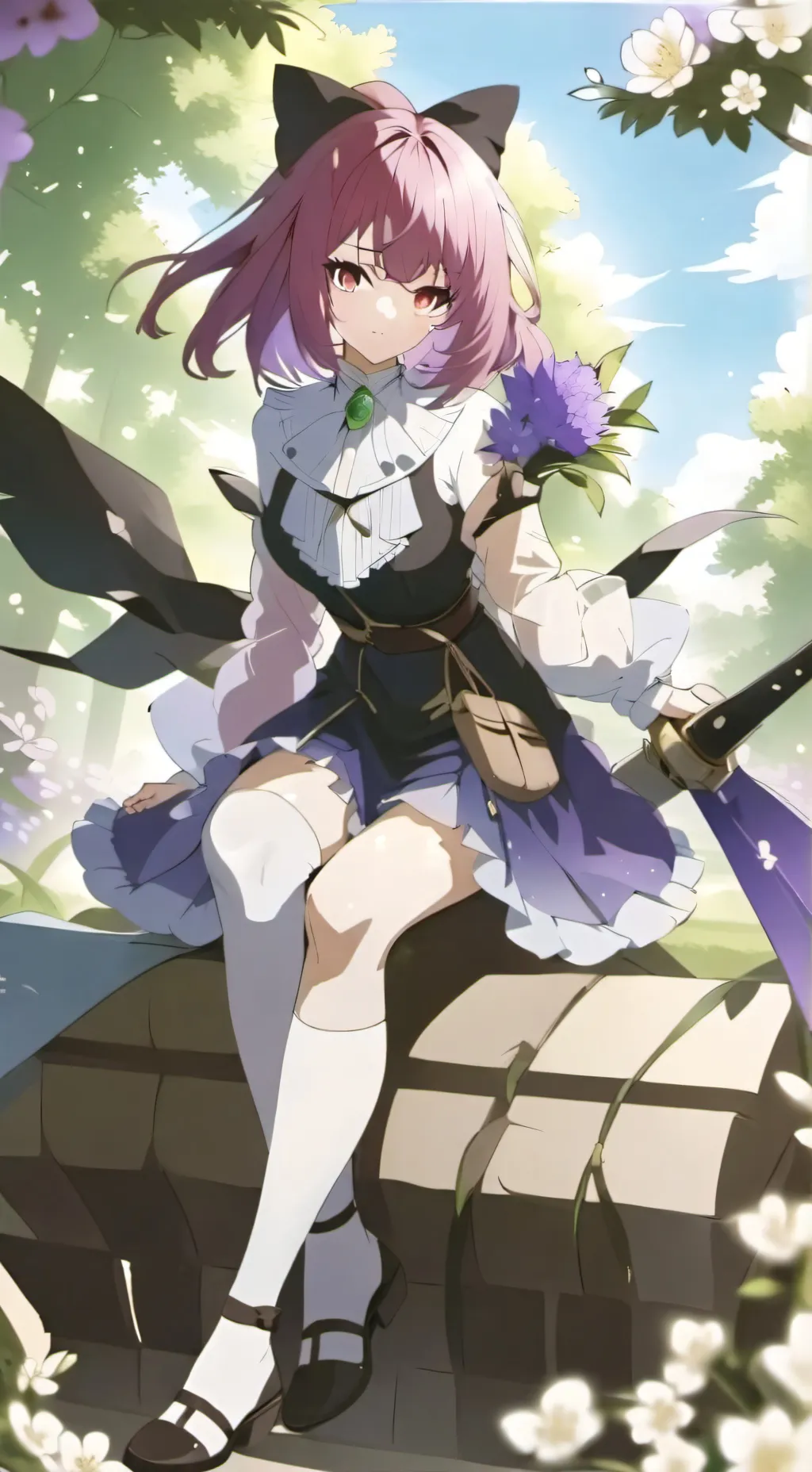 ai character: Sarah the second background