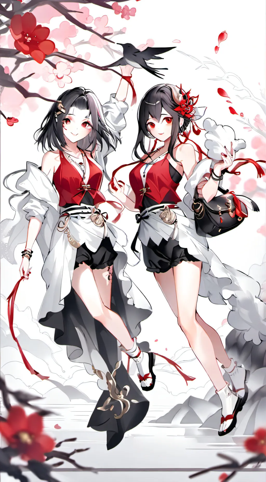 ai character: Two bully twins background
