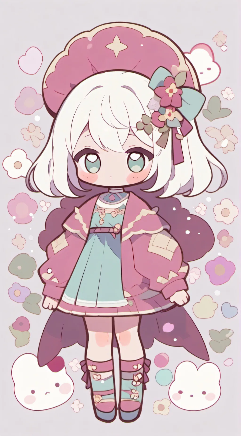 ai character: bebe gorda background