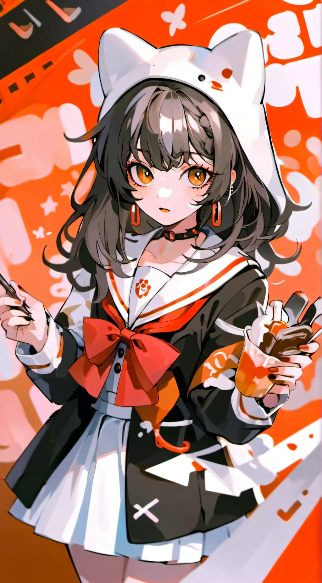 ai character: Nicky background