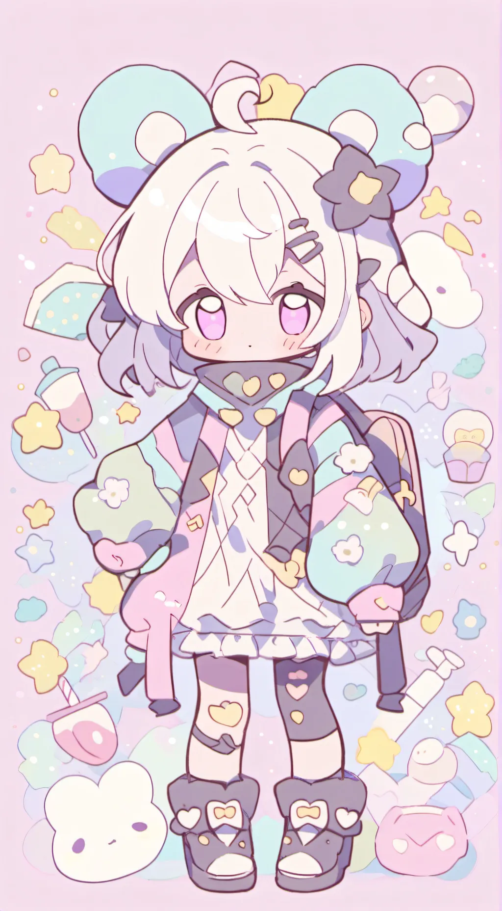 ai character:  idk background