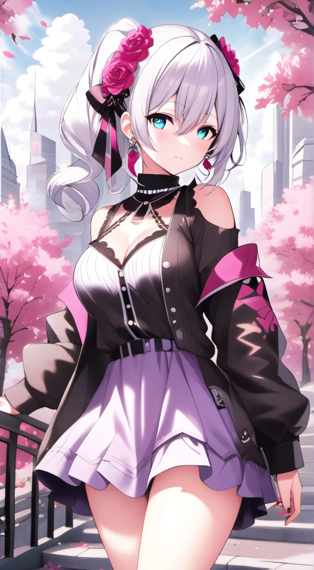 ai character: Lotus background