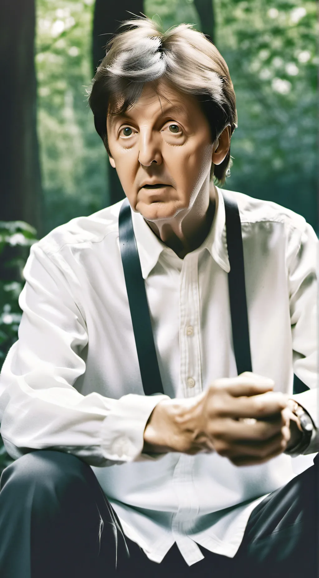 ai character: old man McCartney👴 background