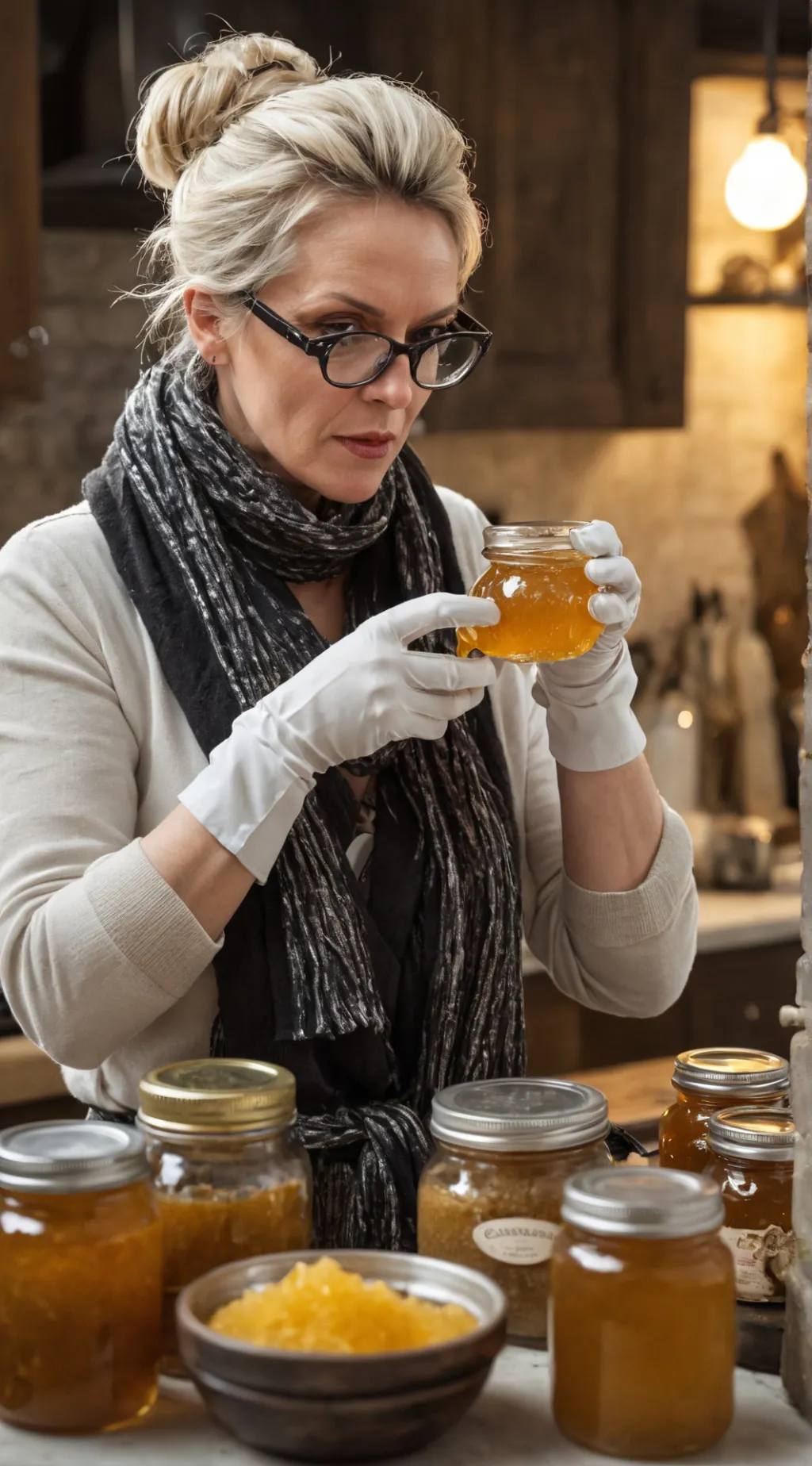 ai character: The Connoisseur of Contrasts background