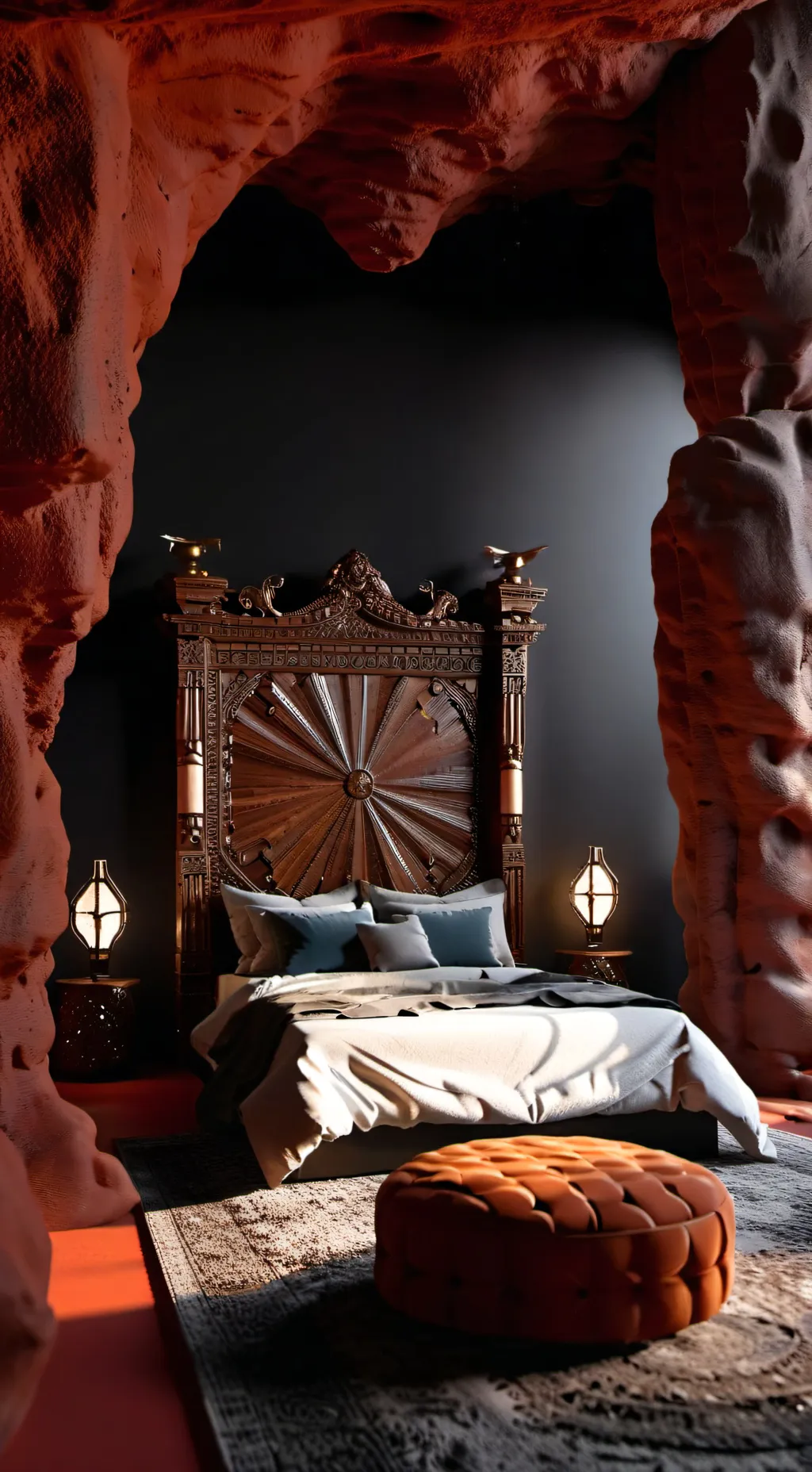 ai character: Bed (yes, really) background