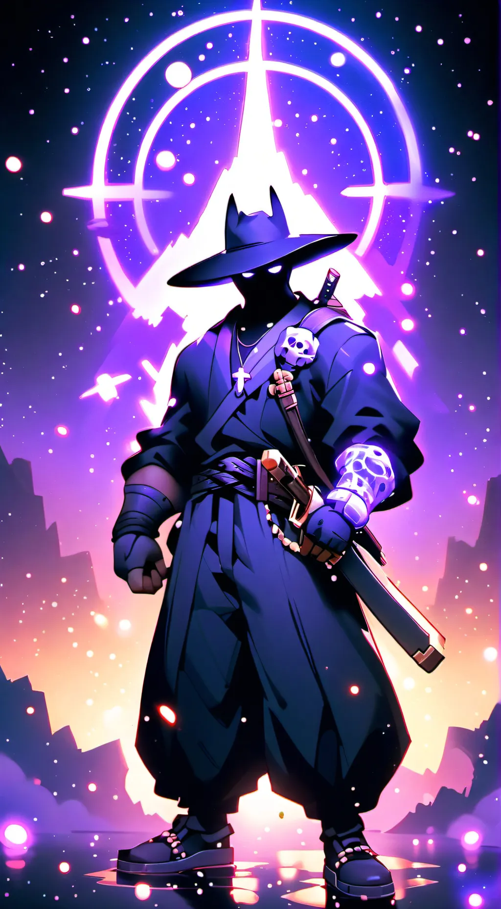 ai character: forsaken background