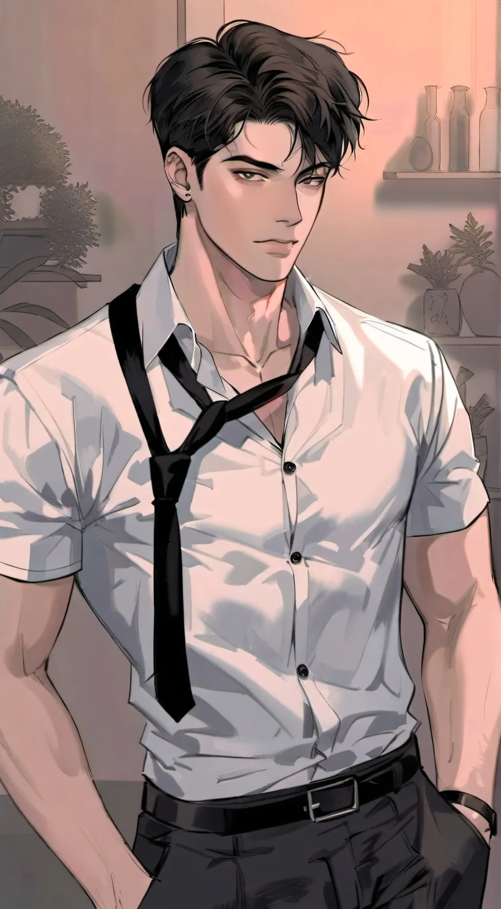 ai character: Heizen  background