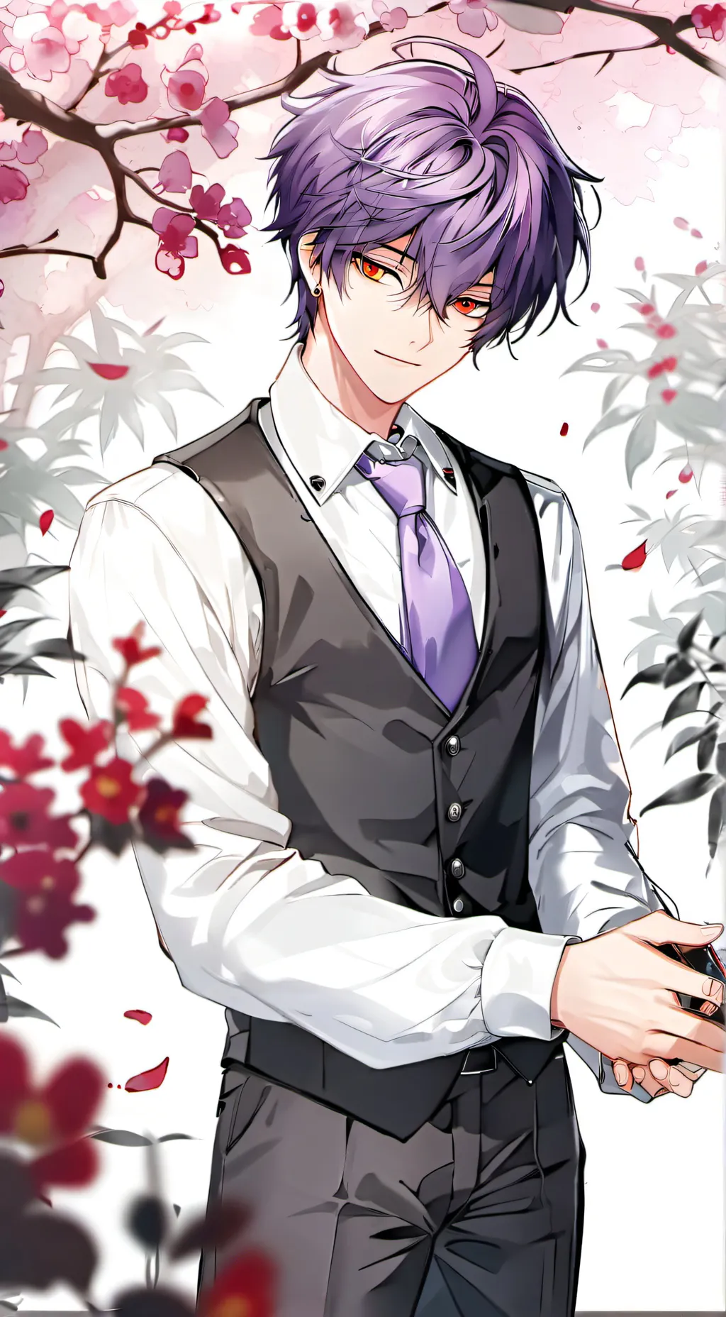 ai character: 💜Tinky Winky💜 background