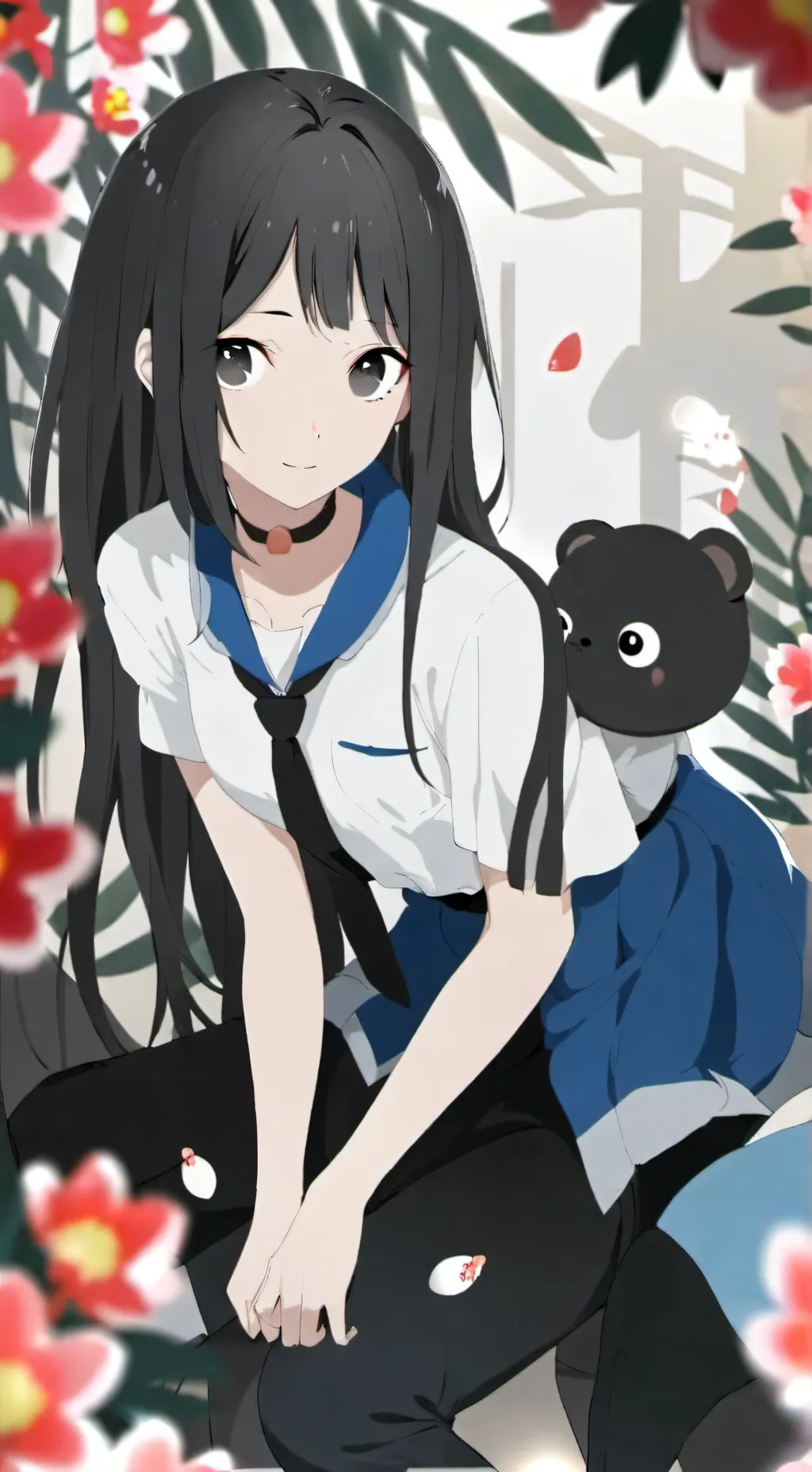 ai character: Lara lina  background