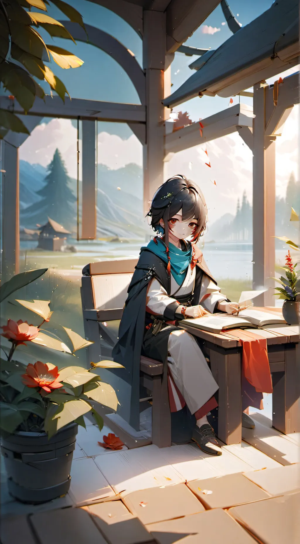 ai character: Amy background