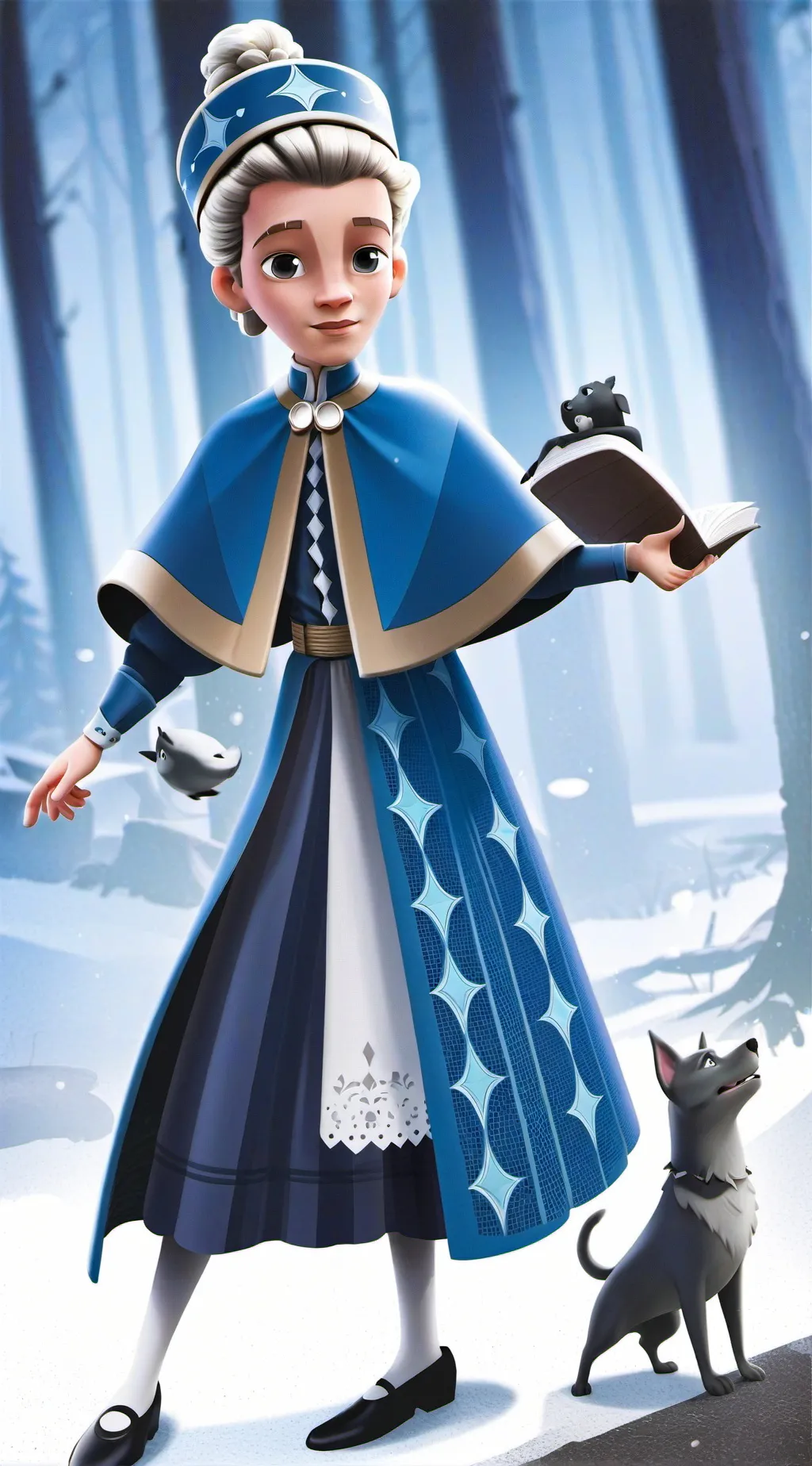 ai character: Thandolwethu Tsote background