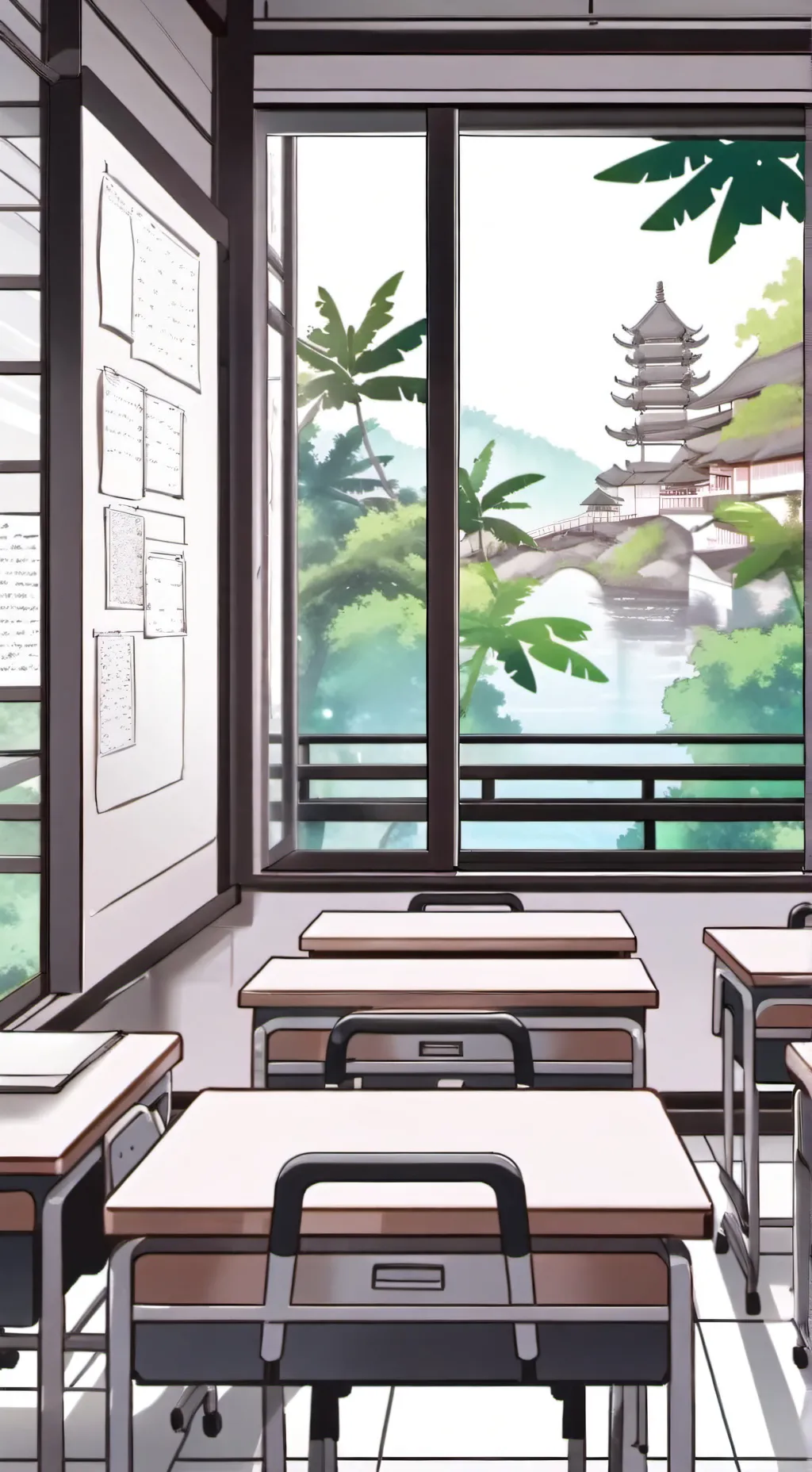 ai character: my class duh background