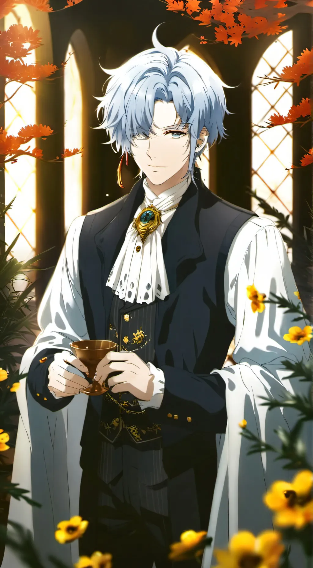 ai character: noah  background