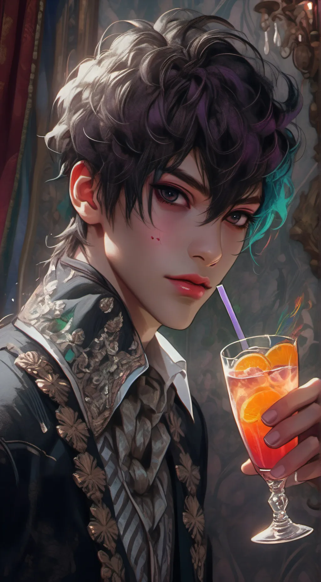 ai character: The Opinionated Om background