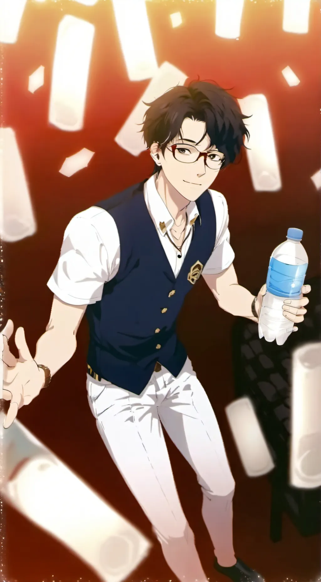 ai character: The Water Man background