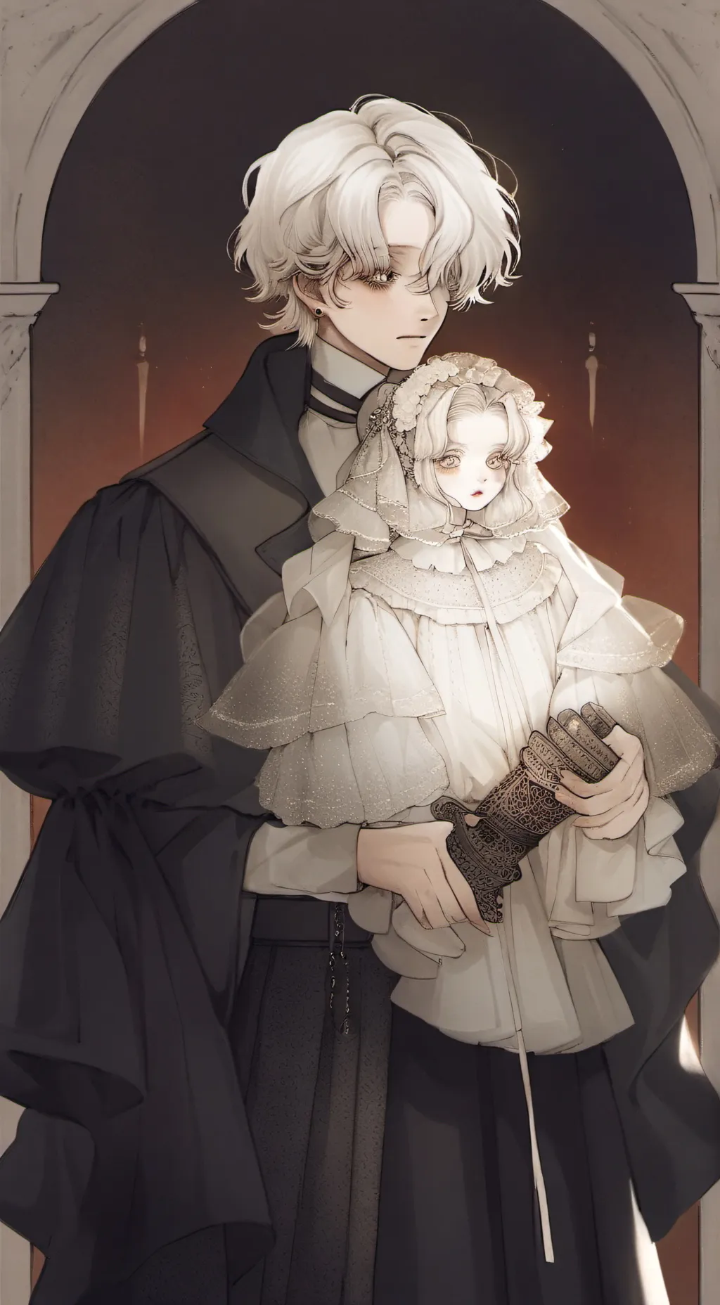 ai character: Akira- background